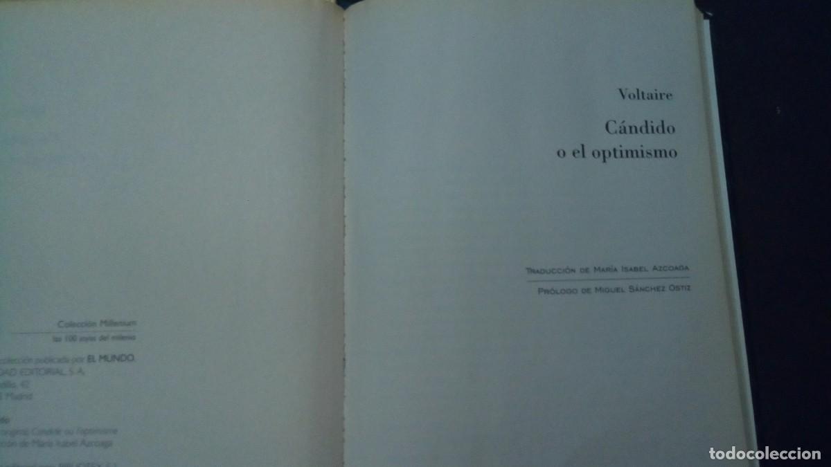 Libros de segunda mano: C&Aacute;NDIDO / VOLTAIRE -TAPA DURA-LIBRO COMO NUEVO - Foto 3