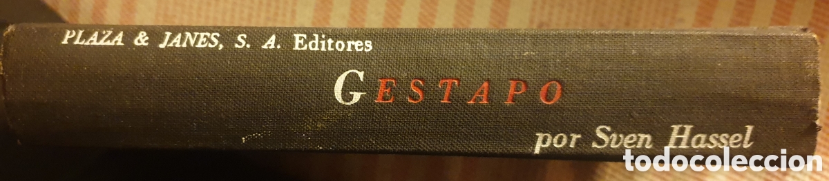 Libros de segunda mano: Gestapo, por Sven Hassel. Primera edici&oacute;n - Foto 1