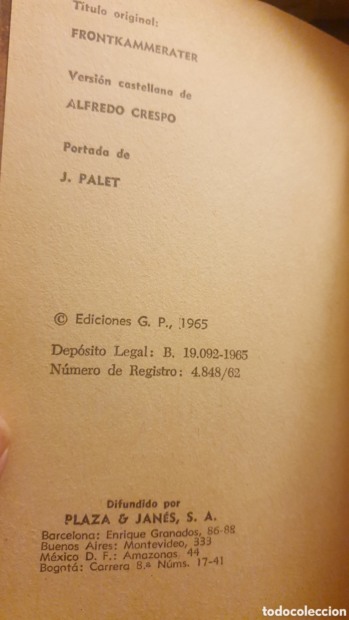 Libros de segunda mano: Camaradas del frente, de Sven Hassel - Foto 2