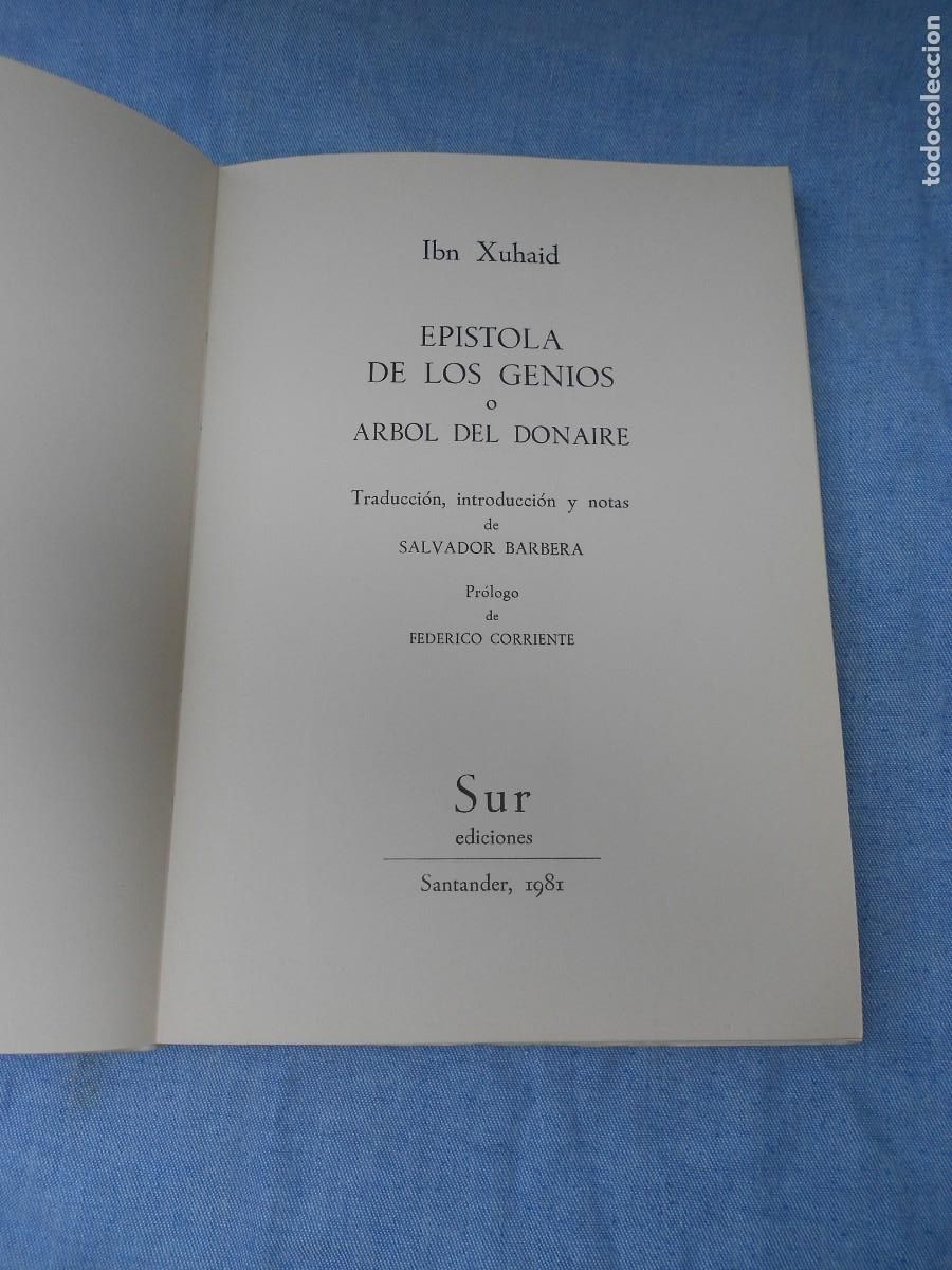 Libros de segunda mano: EPISTOLA DE LOS GENIOS - Foto 2