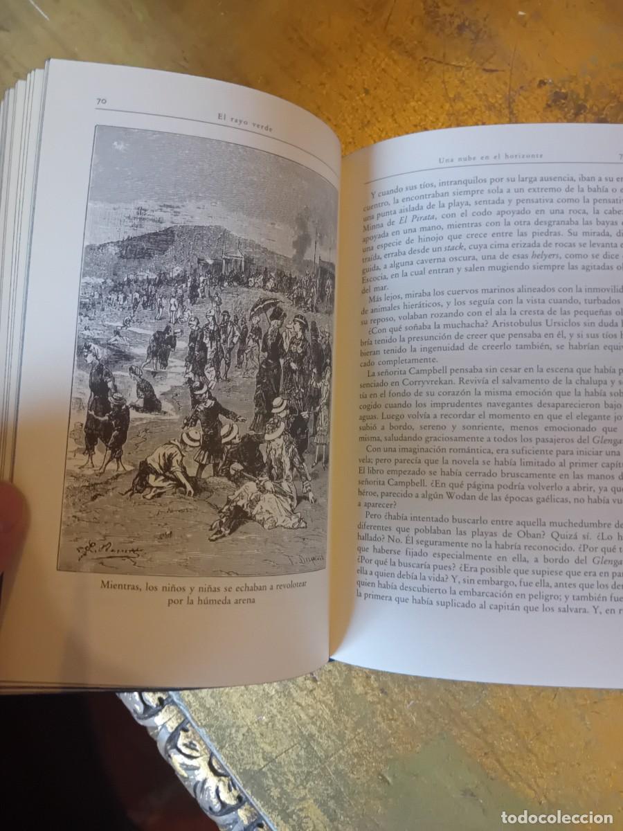 Libros de segunda mano: Julio Verne , el rayo verde, 1994 - Foto 10