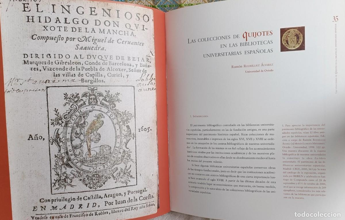 Libros de segunda mano: El Quijote en las bibliotecas universitarias espa&ntilde;olas - Foto 8