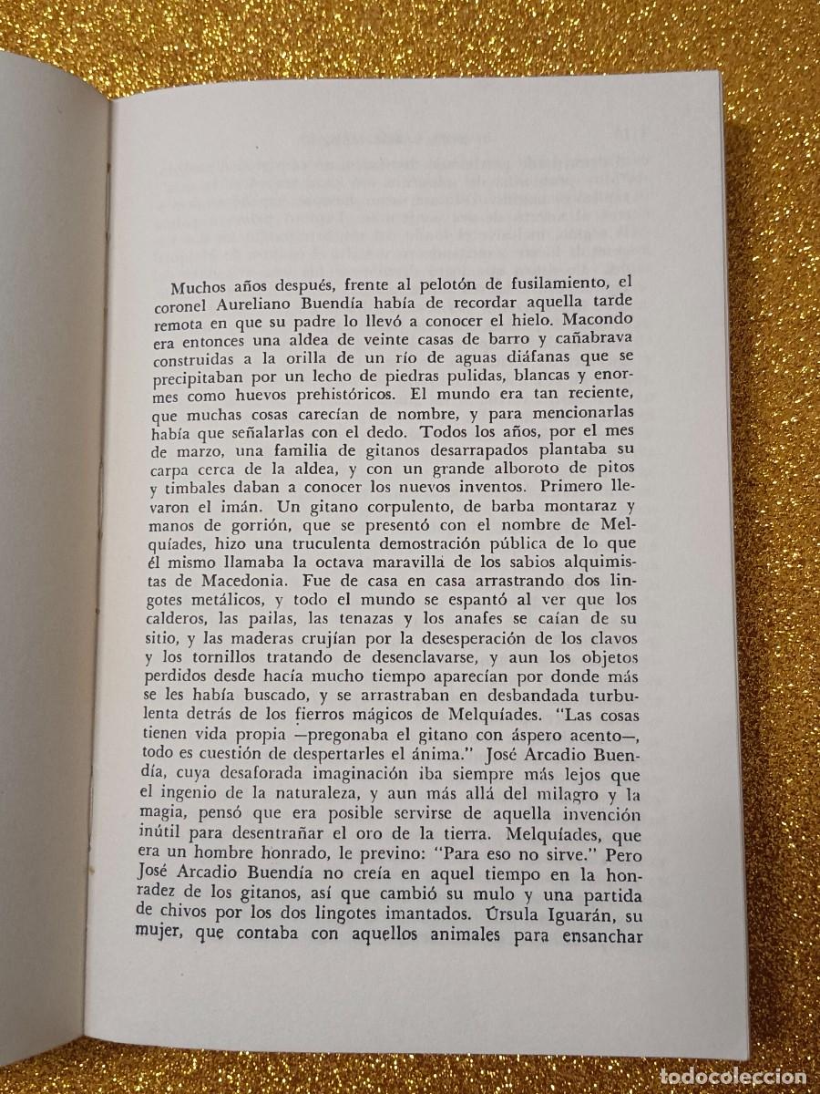 Libros de segunda mano: CIEN A&Ntilde;OS DE SOLEDAD. GARC&Iacute;A MARQUEZ - Foto 8
