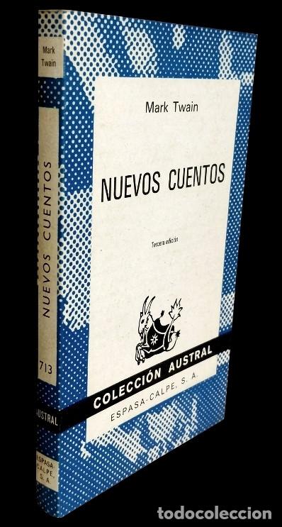 Second hand books: M1910 - MARK TWAIN. NUEVOS CUENTOS. N&ordm; 713. ESPASA CALPE. A&Ntilde;O 1972.