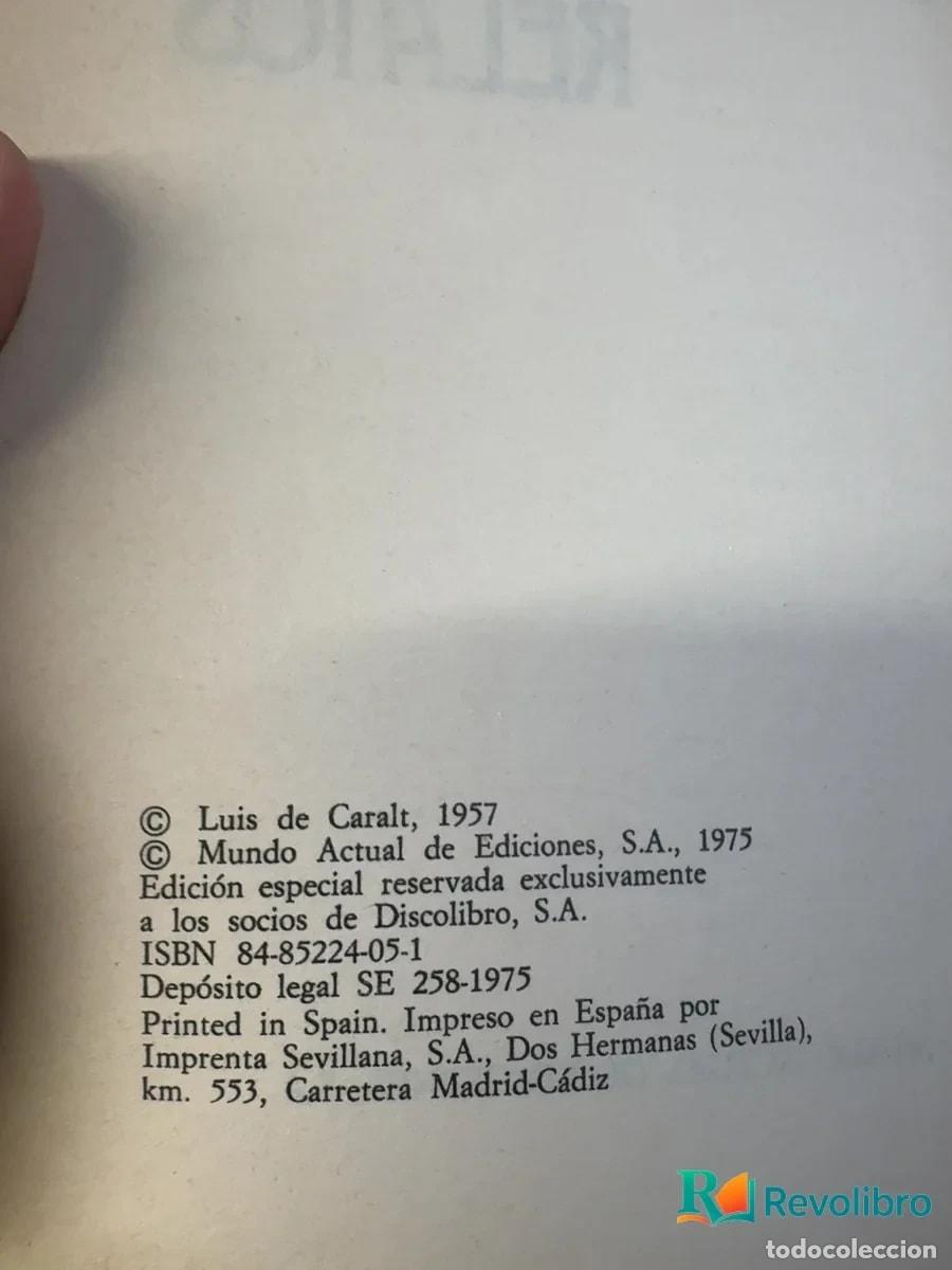 Libros de segunda mano: Relatos - Ernest Hemingway - Foto 3