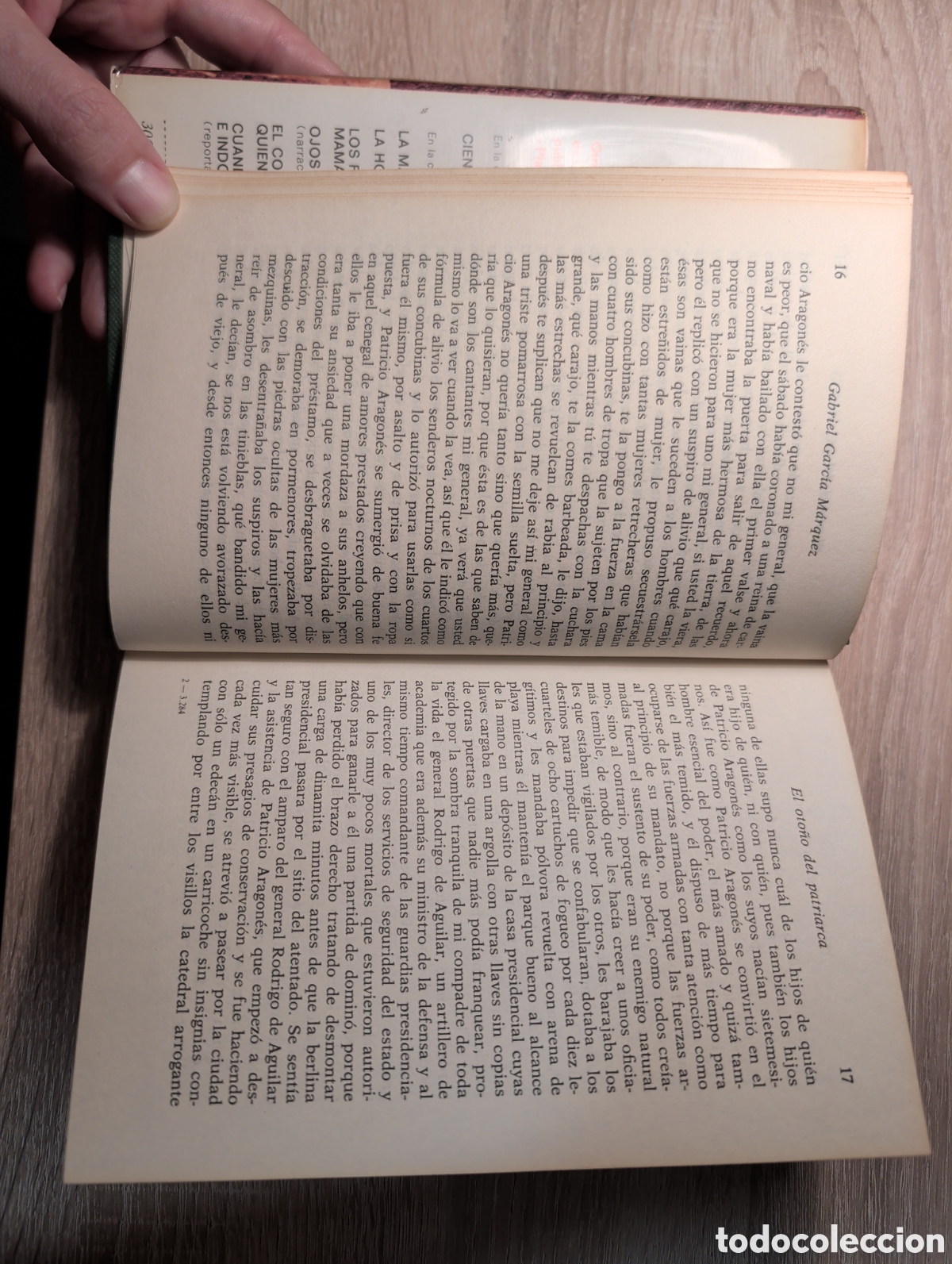 Libros de segunda mano: El oto&ntilde;o del patriarca (1a edici&oacute;n) - Foto 6