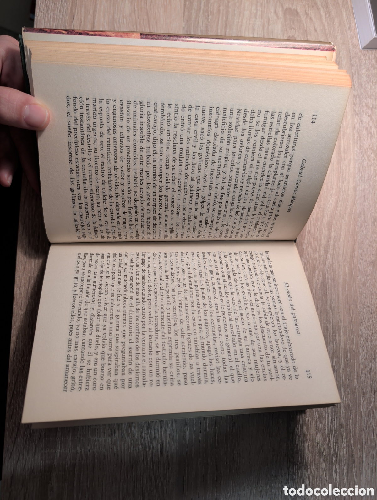 Libros de segunda mano: El oto&ntilde;o del patriarca (1a edici&oacute;n) - Foto 7