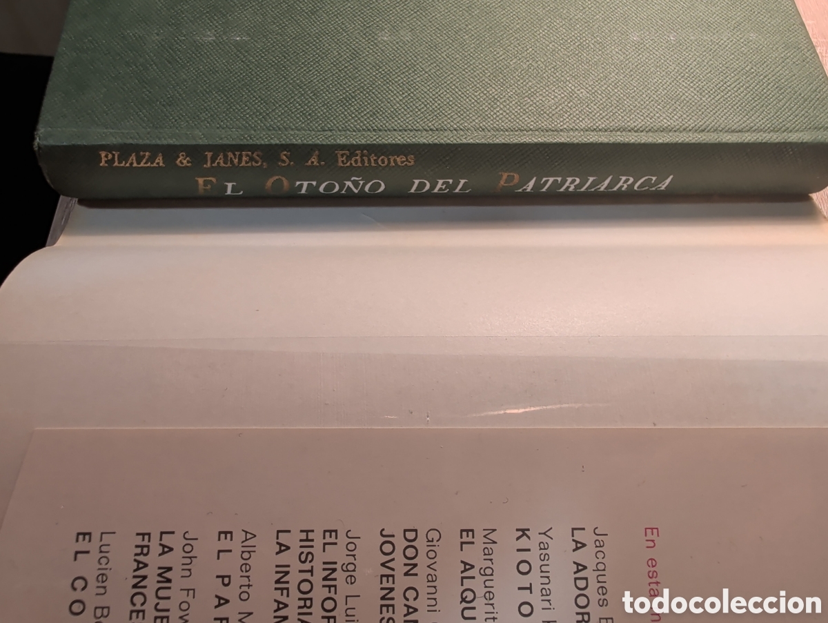 Libros de segunda mano: El oto&ntilde;o del patriarca (1a edici&oacute;n) - Foto 9