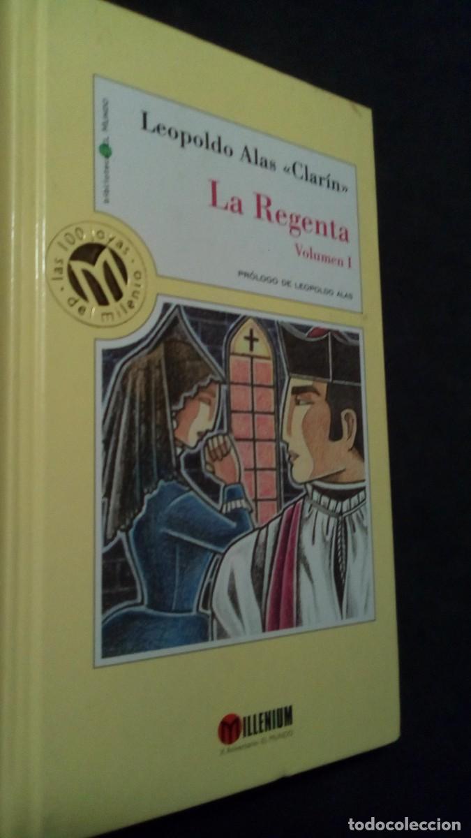 Libros de segunda mano: LEOPOLDO ALAS CLARIN-LA REGENTA-VOLUMEN I-MILLENIUM-X ANIVEERSARIO EL MUNDO-COMO NUEVO-TAPA DURA