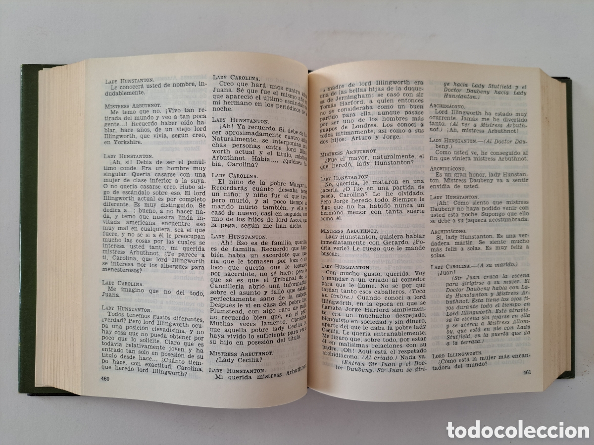 Libros de segunda mano: OBRAS COMPLETAS - OSCAR WILDE - AGUILAR, 1988 - Foto 7