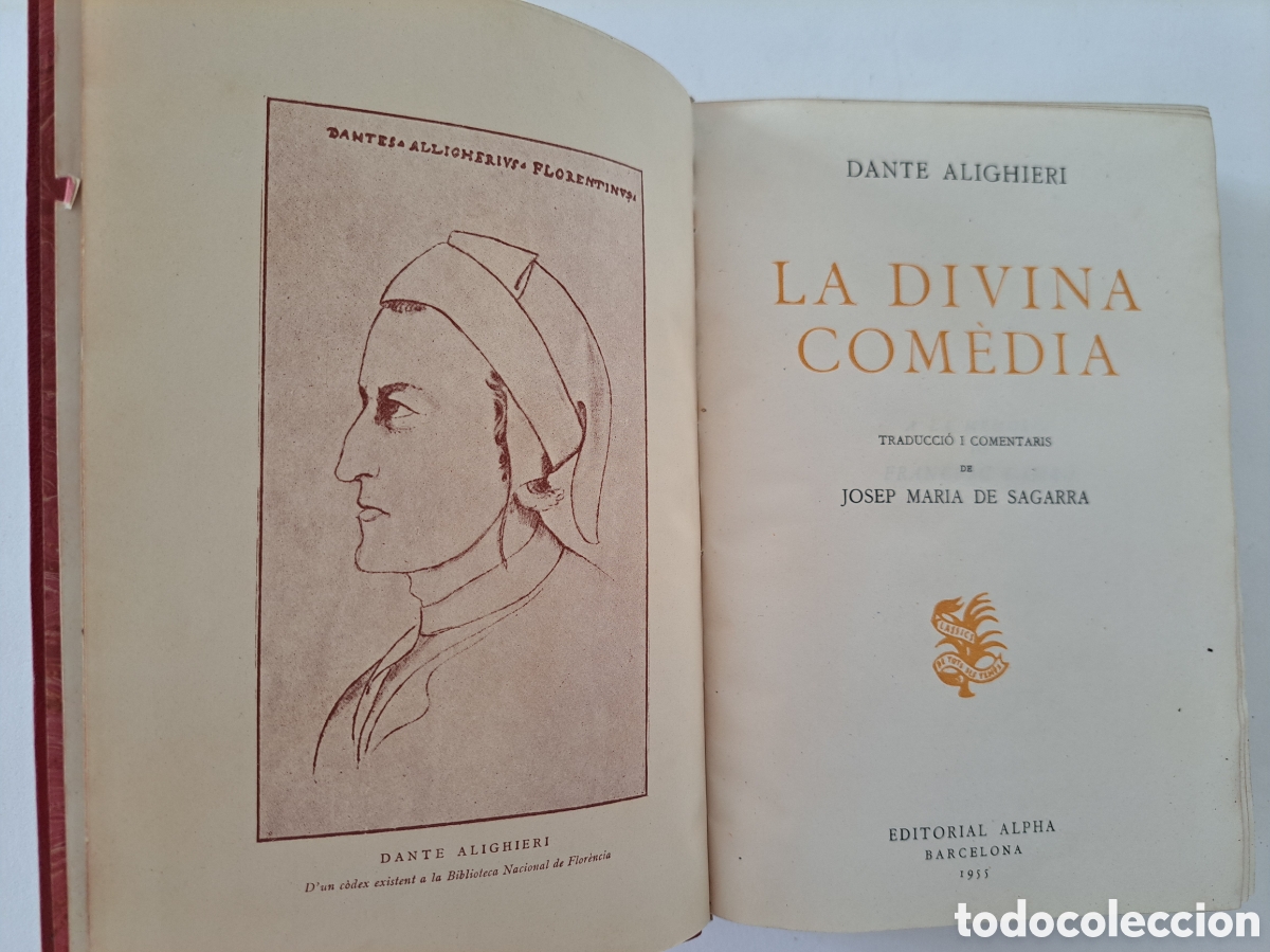 Libros de segunda mano: LA DIVINA COMEDIA - DANTE ALIGHIERI - 1955, ALPHA - Foto 5