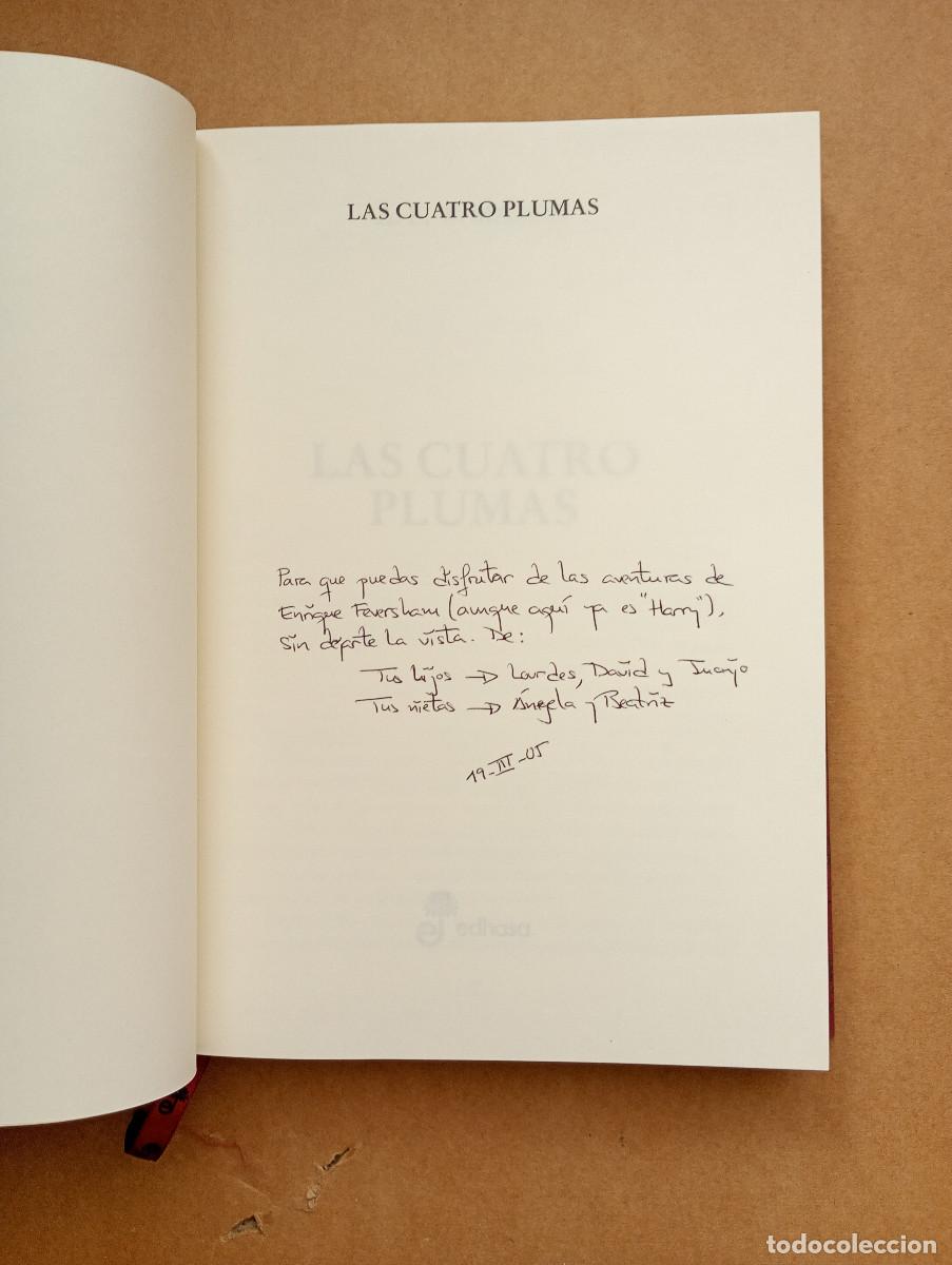 Libros de segunda mano: LAS CUATRO PLUMAS. A.E.W. MASON. EDITORIAL EDHASA - Foto 2