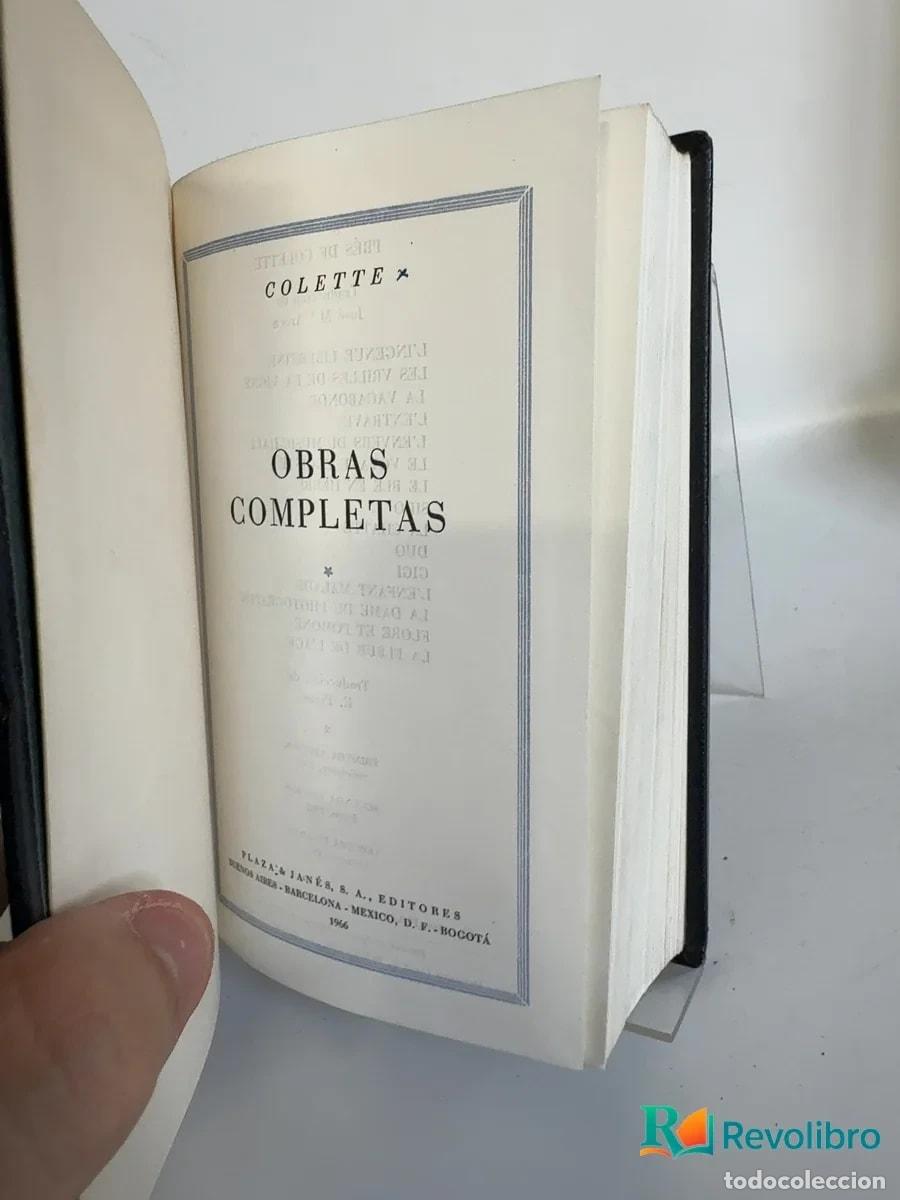 Libros de segunda mano: Obras completas - Colette - Foto 1