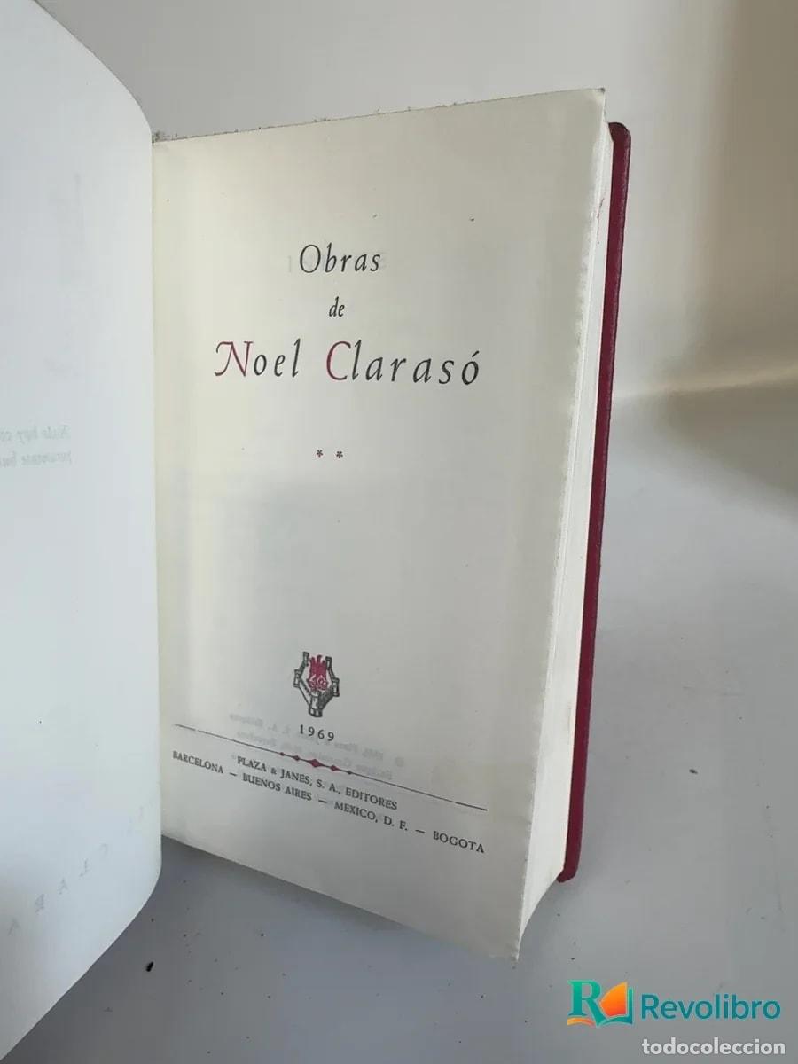 Libros de segunda mano: Obras - Noel Claras&oacute; - Foto 1