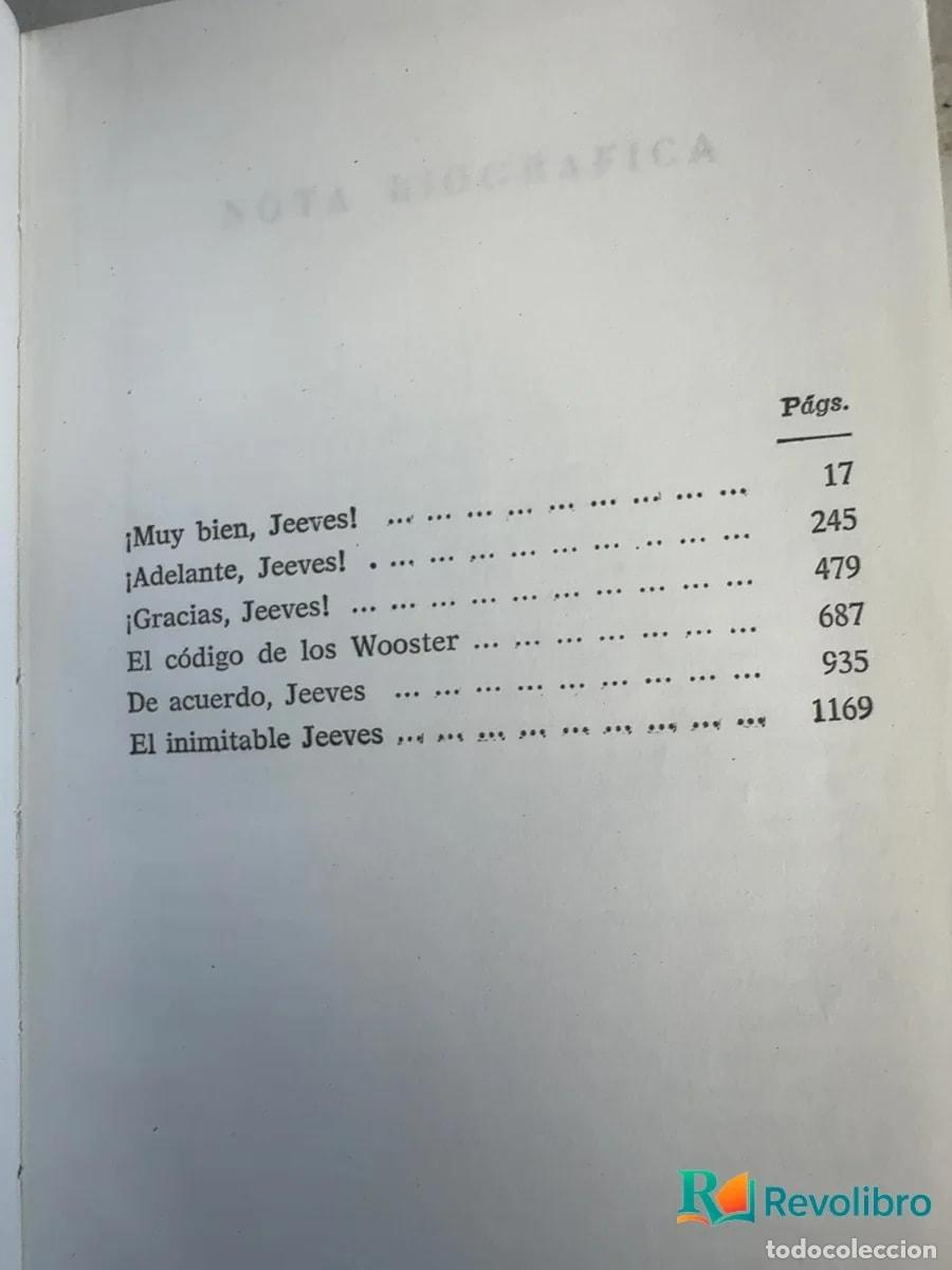 Libros de segunda mano: Obras - P. G. Wodehouse - Foto 5