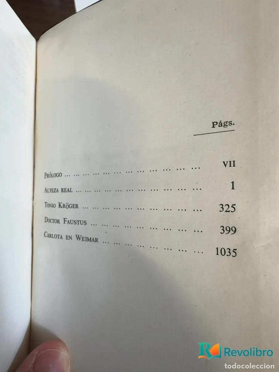 Libros de segunda mano: Obras completas. Volumen I - Thomas Mann - Foto 4