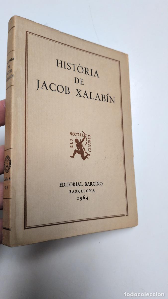 Libros de segunda mano: Hist&ograve;ria de Jacob Xalab&iacute;n -