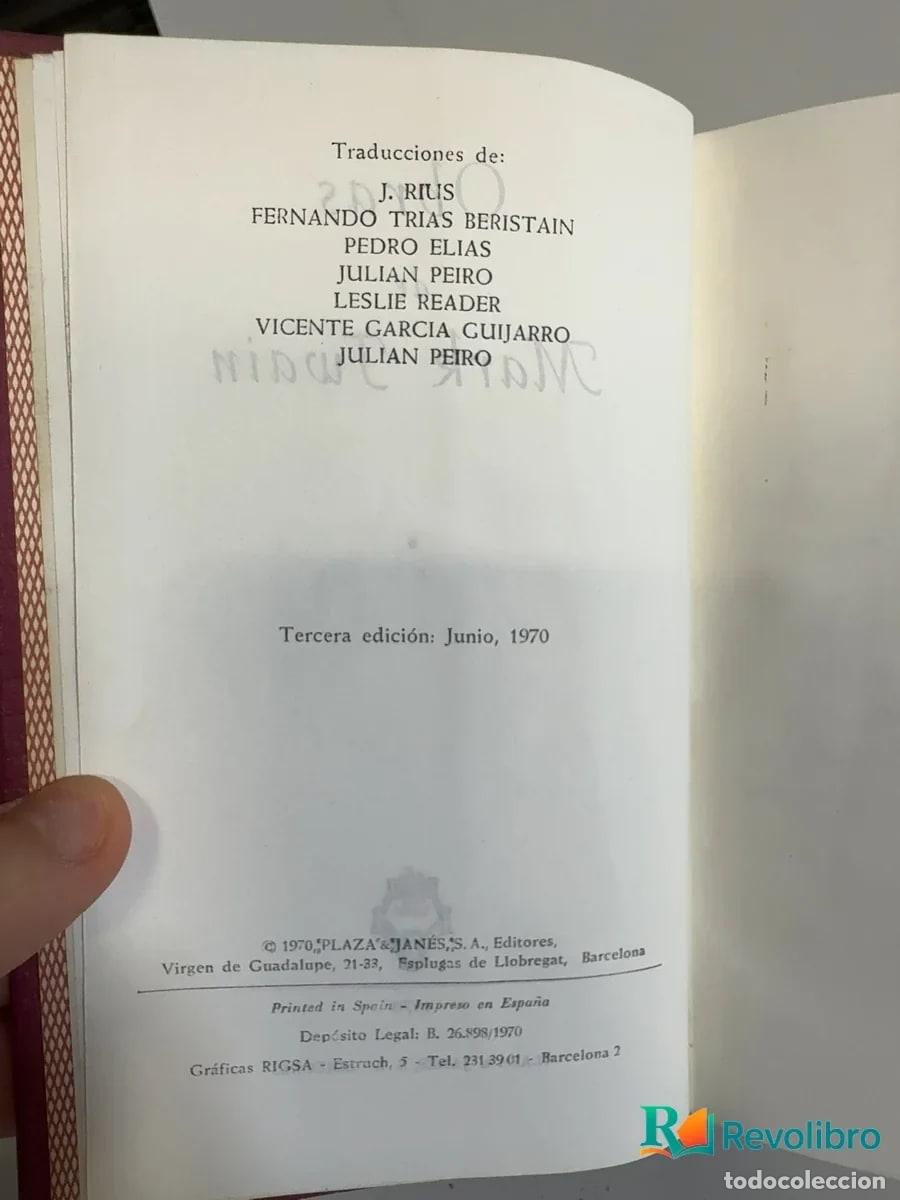 Libros de segunda mano: Obras - Mark Twain - Libro de segunda mano - Foto 3
