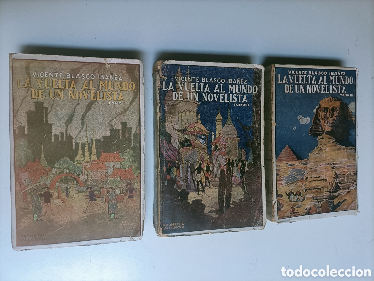 Libros de segunda mano: En la vuelta al mundo de un novelista. Vicente Blasco Ib&aacute;&ntilde;ez. Prometeo 1924 1925