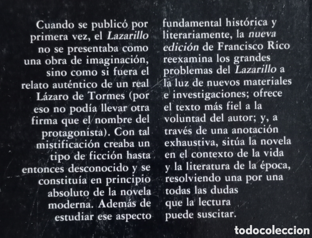 Libros de segunda mano: LAZARILLO DE TORMES - ANONIMO - CATEDRA - Foto 2