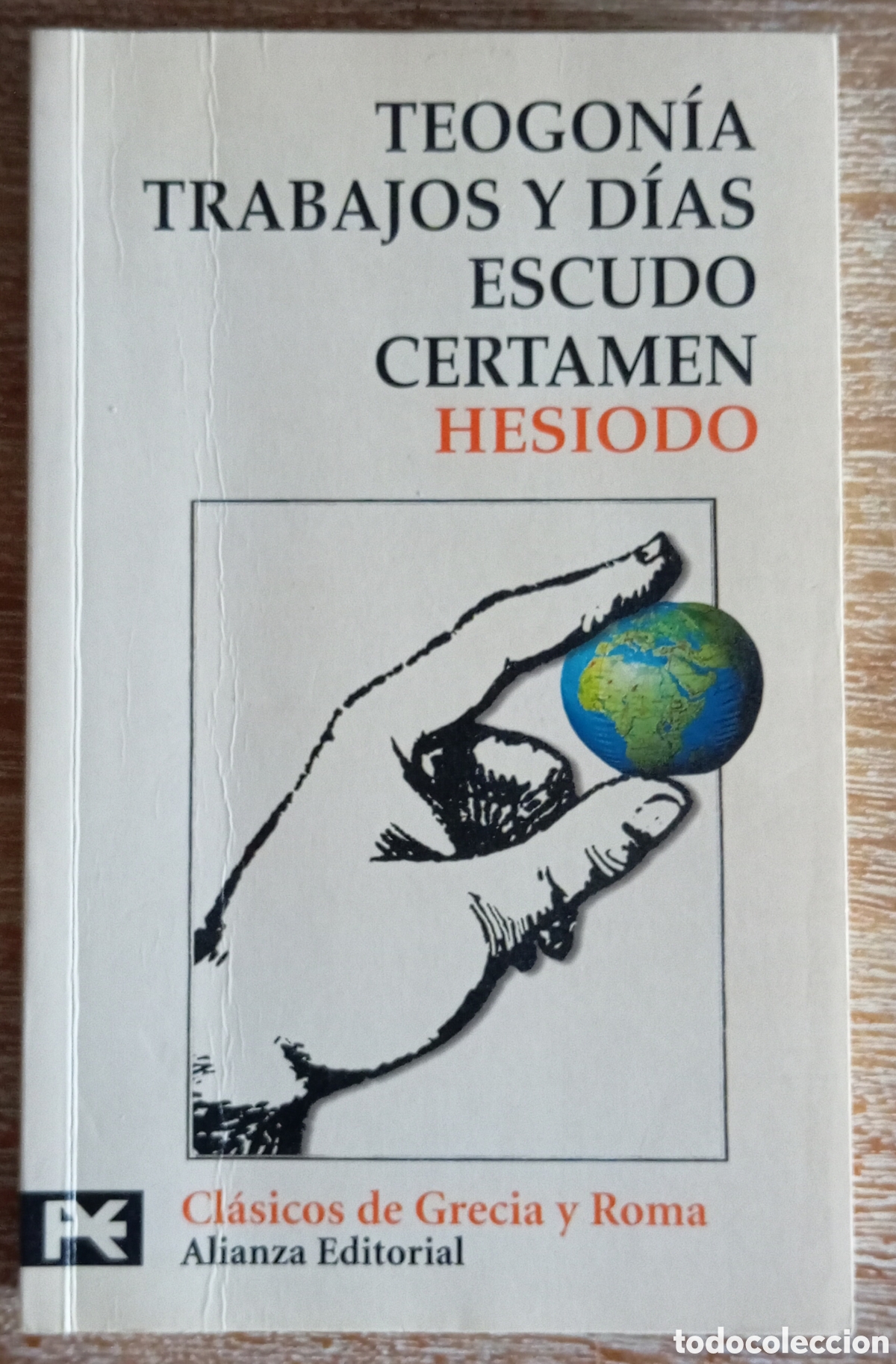 Libros de segunda mano: TEOGONIA TRABAJOS Y DIAS - HESIODO - ALIANZA
