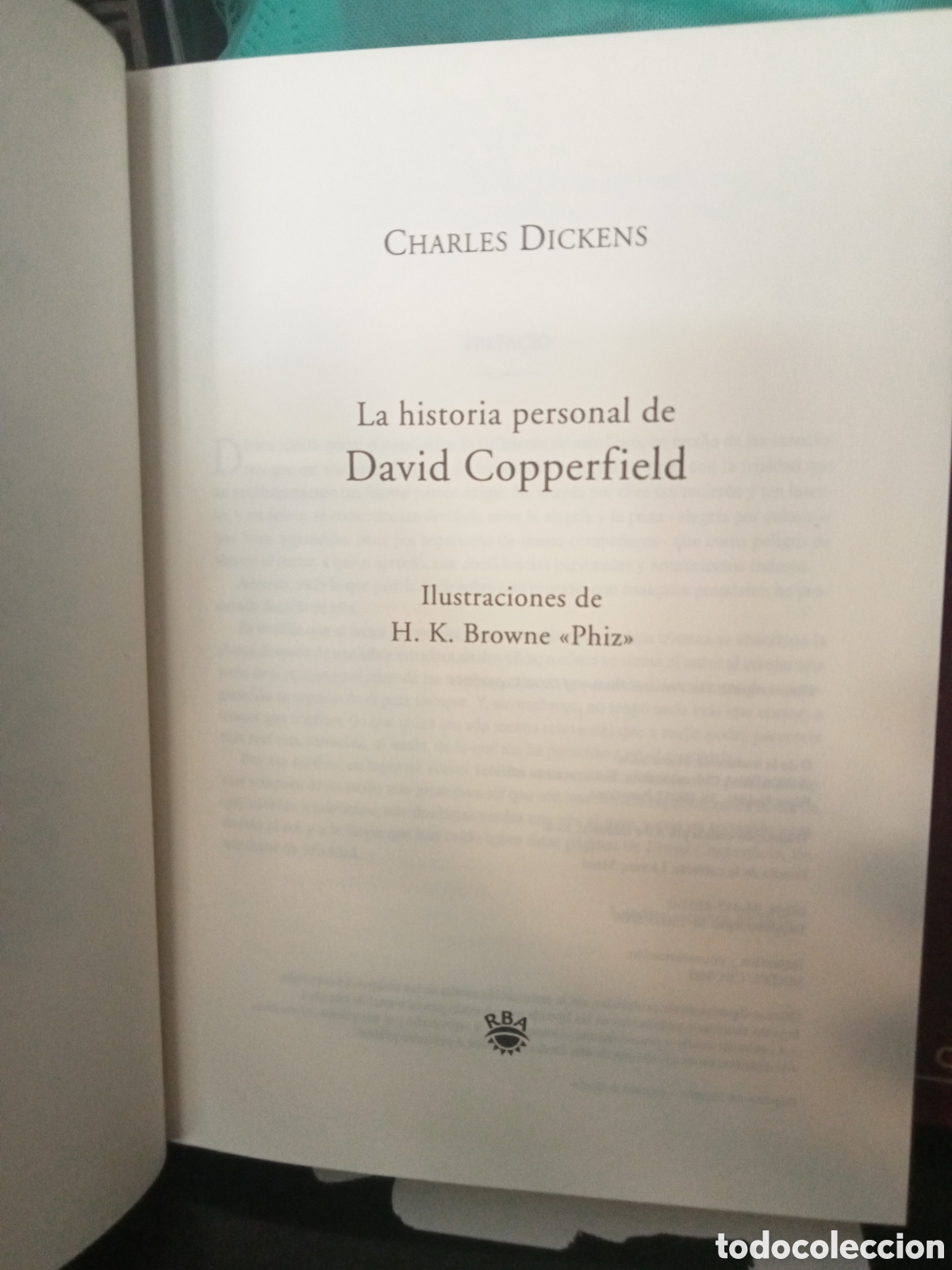 Libros de segunda mano: Charles dickens David copperfield volumen I y II editorial Rba - Foto 8