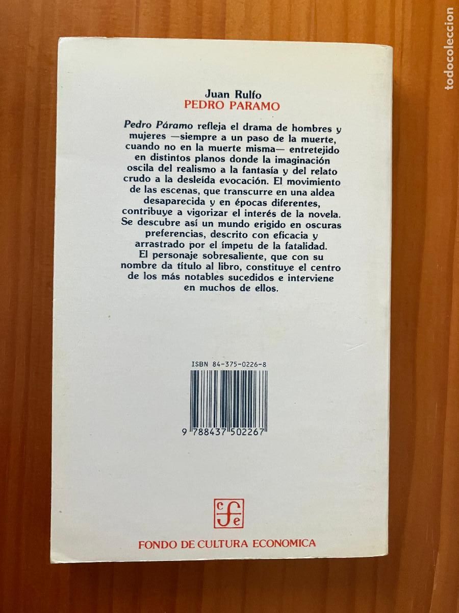 Libros de segunda mano: Pedro P&aacute;ramo / Juan Rulfo. FCE - Foto 4