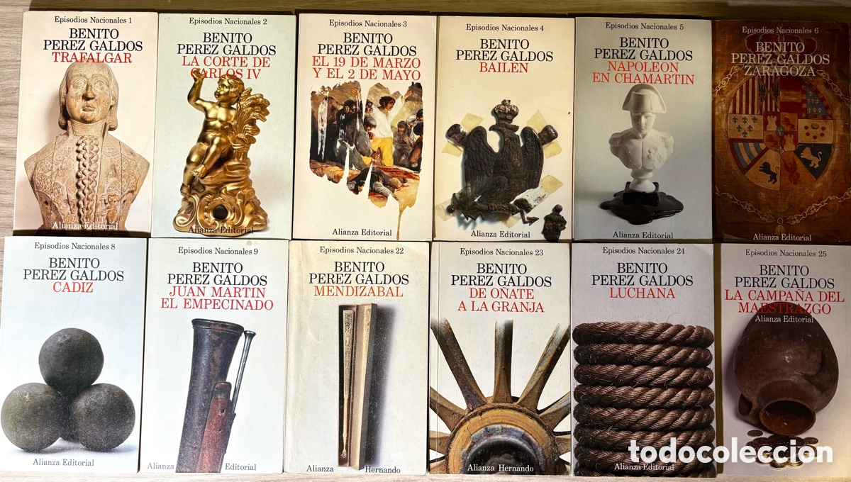 Libros de segunda mano: Episodios nacionales, Benito P&eacute;rez Gald&oacute;s - Foto 2