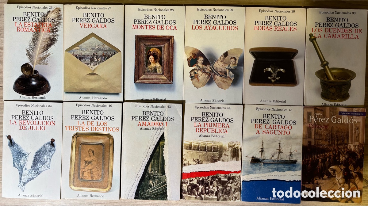 Libros de segunda mano: Episodios nacionales, Benito P&eacute;rez Gald&oacute;s