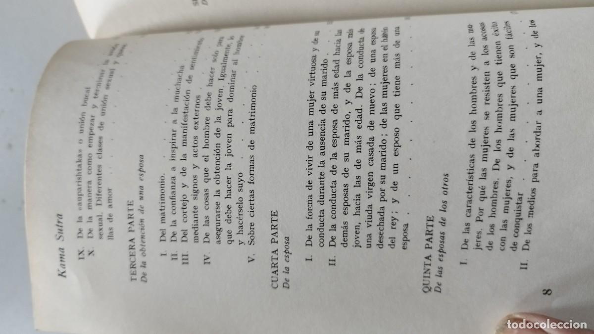 Libros de segunda mano: KAMA SUTRA / ANONIMO / GARA56 / ATE - EDICION DE LUJO - Foto 7