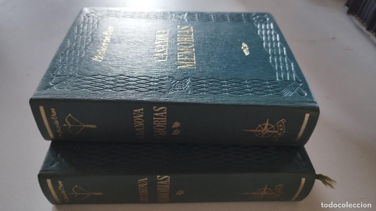 Libros de segunda mano: JACOBO CASANOVA, MEMORIAS, 2 TOMOS / EDAF / GARA56 / ARCA EROS ILUSTRADO