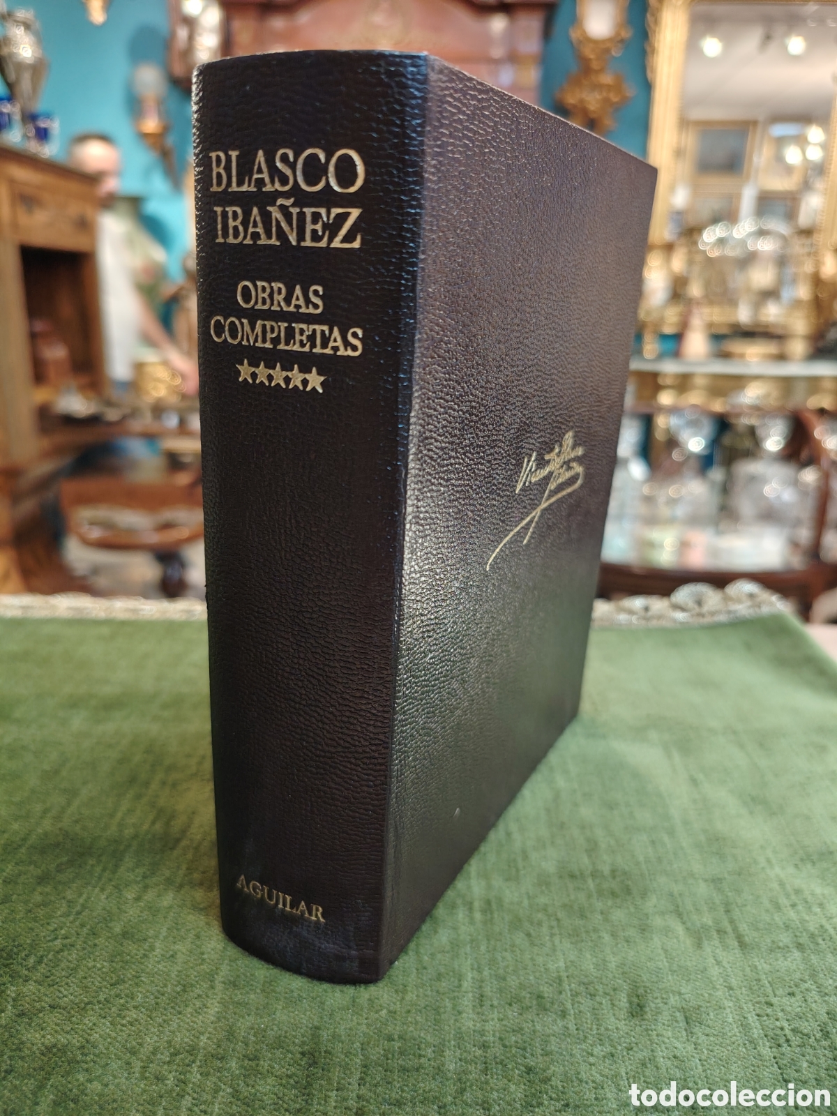 Libros de segunda mano: Obras completas de Vicente Blasco Ib&aacute;&ntilde;ez, tomo V editado por la cl&aacute;sica Editorial Aguilar (Madrid).