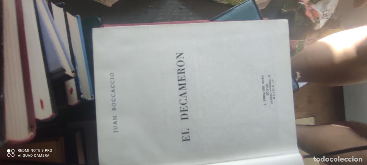 Libros de segunda mano: El Decameron de Bocaccio