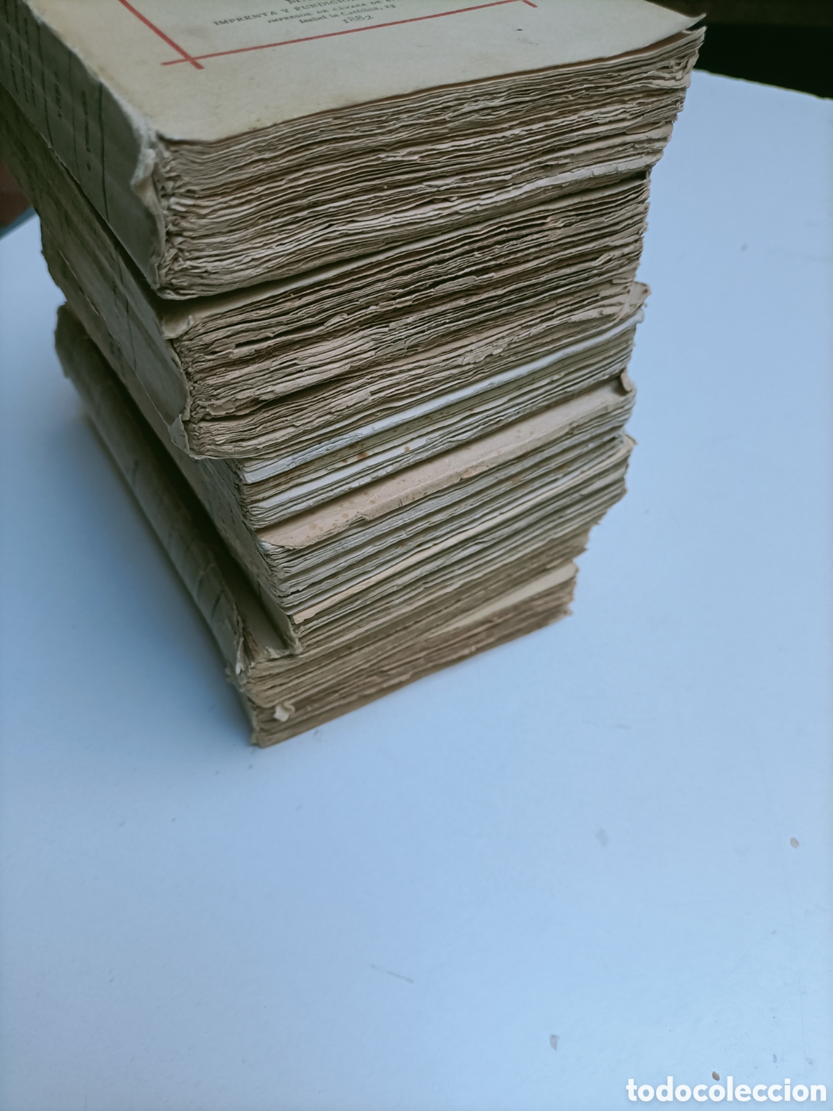 Libros de segunda mano: Lote de 7 tomos de Obras de D. Pedro A. De Alarc&oacute;n - Foto 4