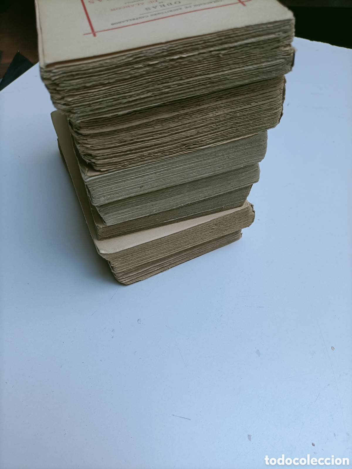 Libros de segunda mano: Lote de 7 tomos de Obras de D. Pedro A. De Alarc&oacute;n - Foto 5