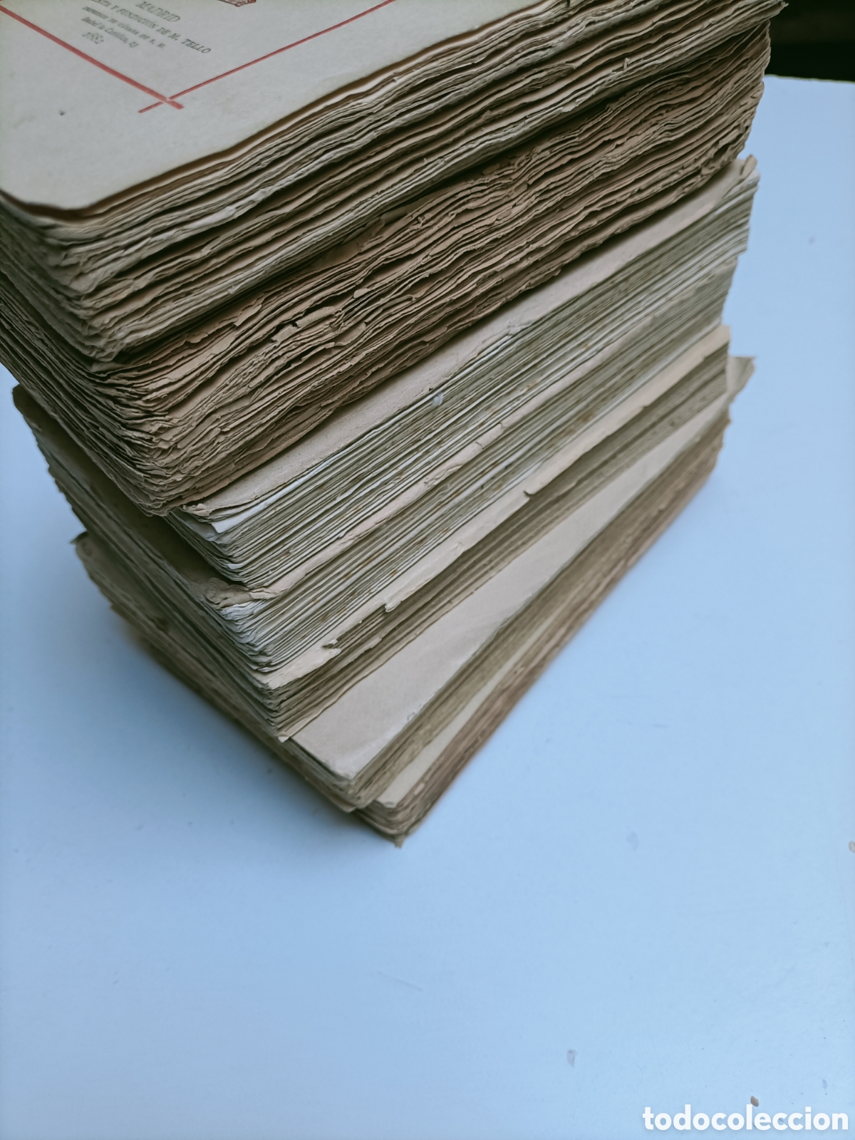Libros de segunda mano: Lote de 7 tomos de Obras de D. Pedro A. De Alarc&oacute;n - Foto 6