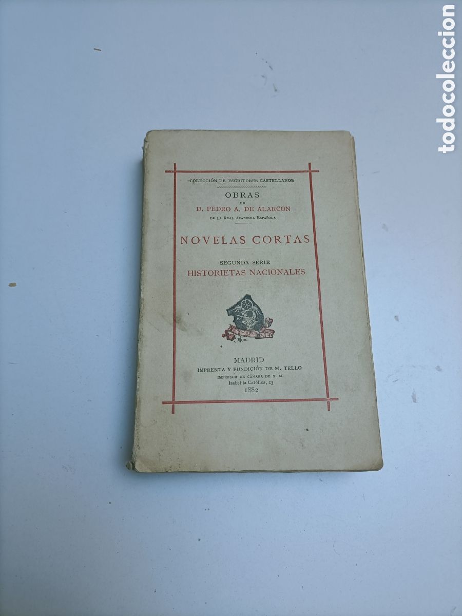 Libros de segunda mano: Lote de 7 tomos de Obras de D. Pedro A. De Alarc&oacute;n - Foto 7