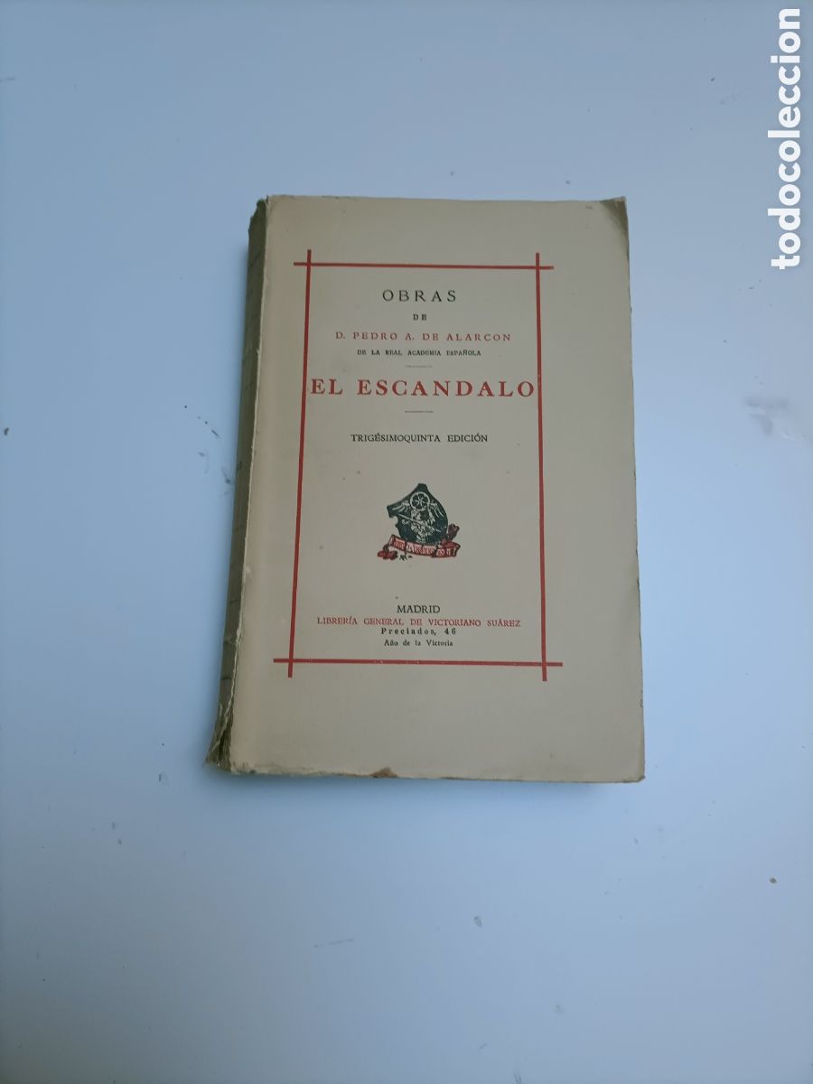 Libros de segunda mano: Lote de 7 tomos de Obras de D. Pedro A. De Alarc&oacute;n - Foto 19