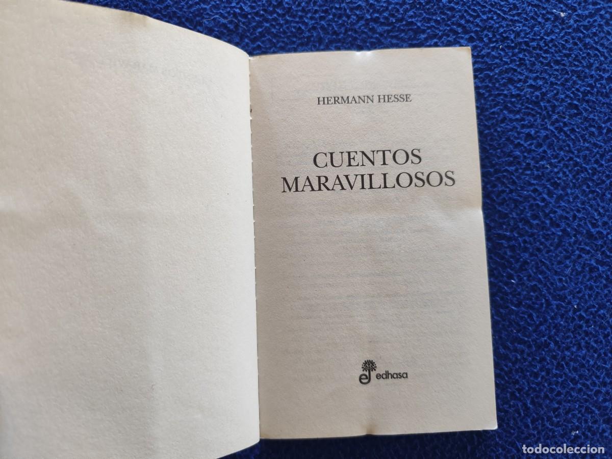 Libros de segunda mano: Cuentos Maravillosos Hermann Hesse Ed. Edhasa A&ntilde;o 2000 - Foto 5