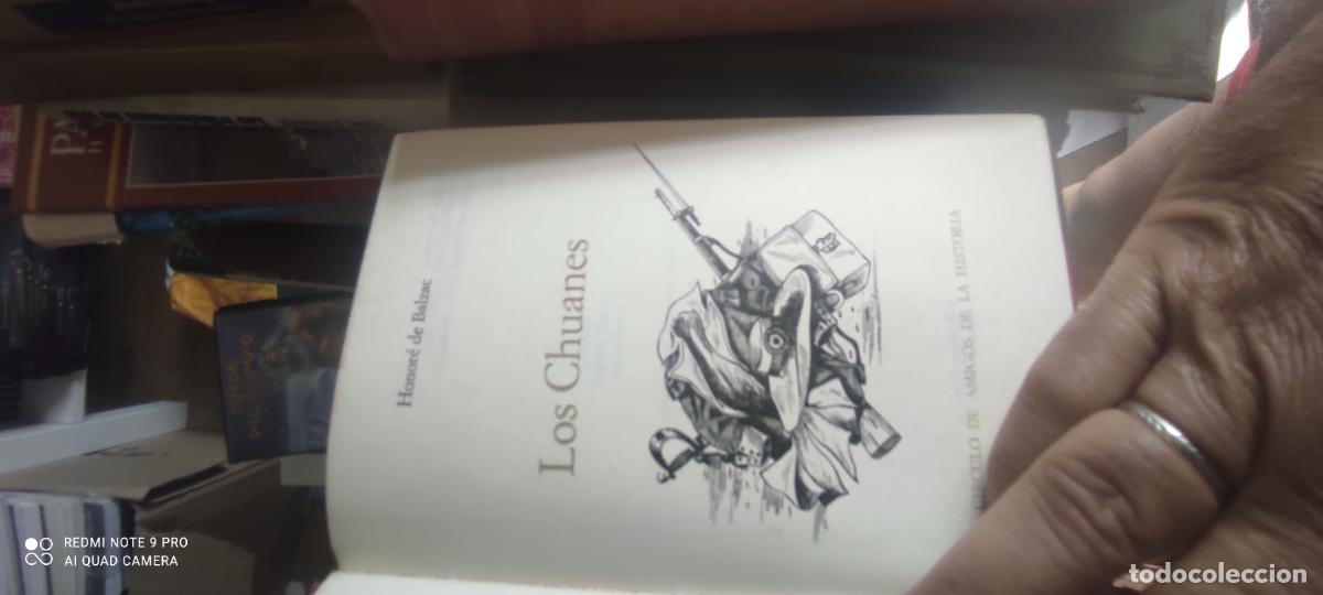 Libros de segunda mano: LOS CHUANES/HONORE DE BALZAC