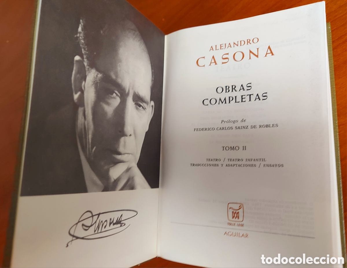Libros de segunda mano: Alejandro Casona, Obras Completas II. Aguilar, 1974 - Foto 8
