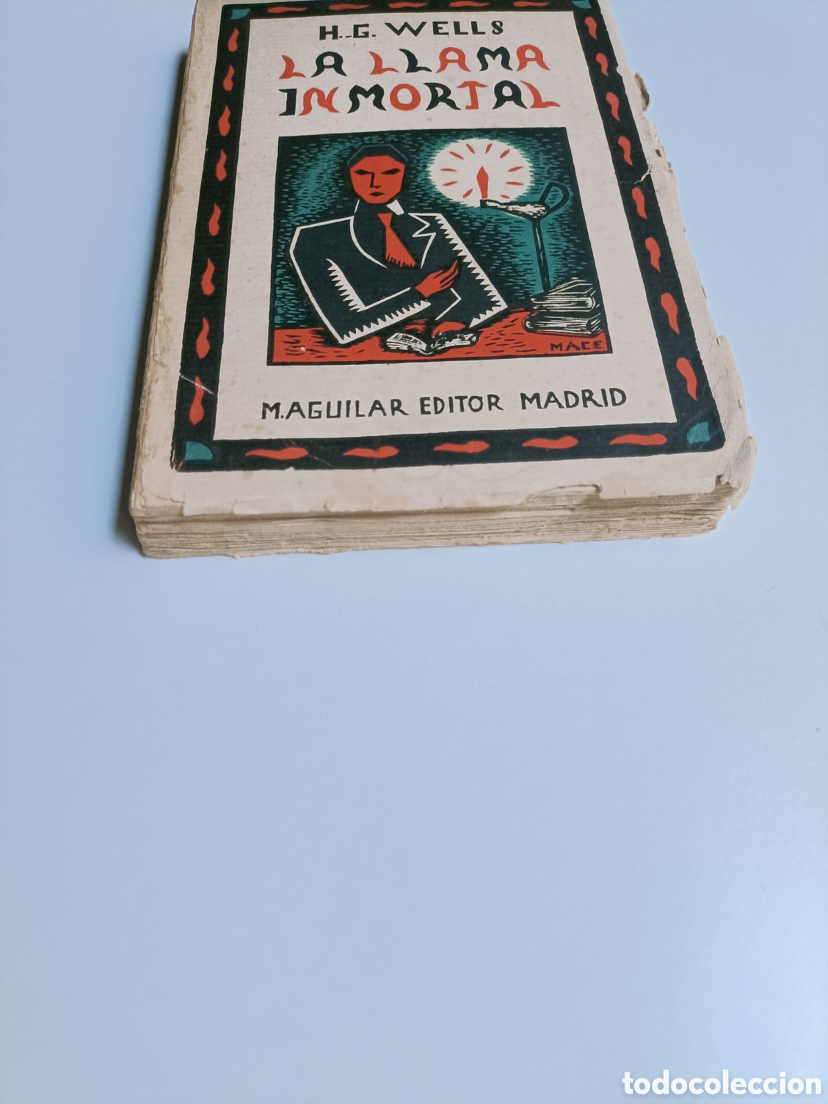 Libros de segunda mano: La llama inmortal. H. G. Wells. - Foto 2