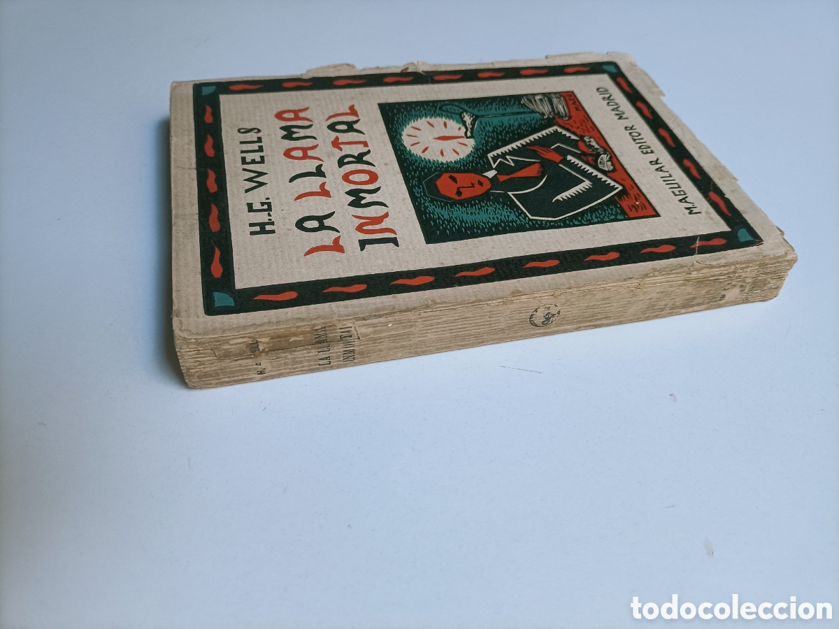 Libros de segunda mano: La llama inmortal. H. G. Wells. - Foto 3