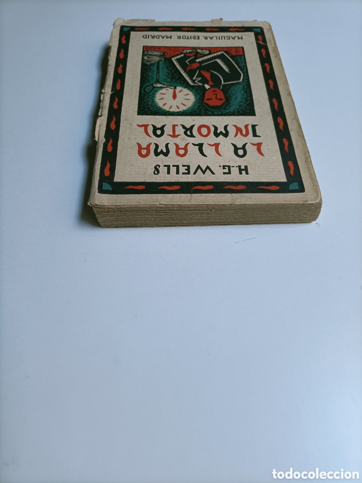 Libros de segunda mano: La llama inmortal. H. G. Wells. - Foto 6