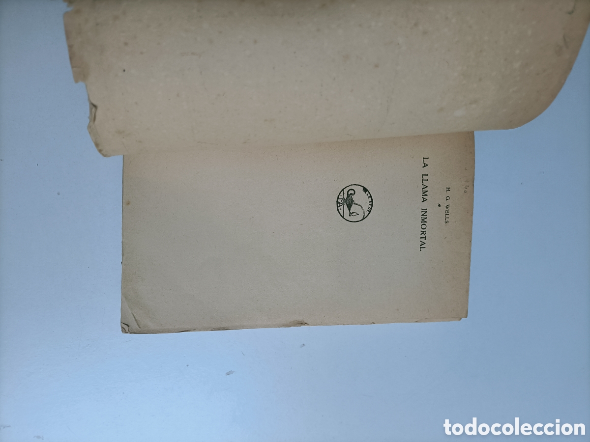 Libros de segunda mano: La llama inmortal. H. G. Wells. - Foto 7