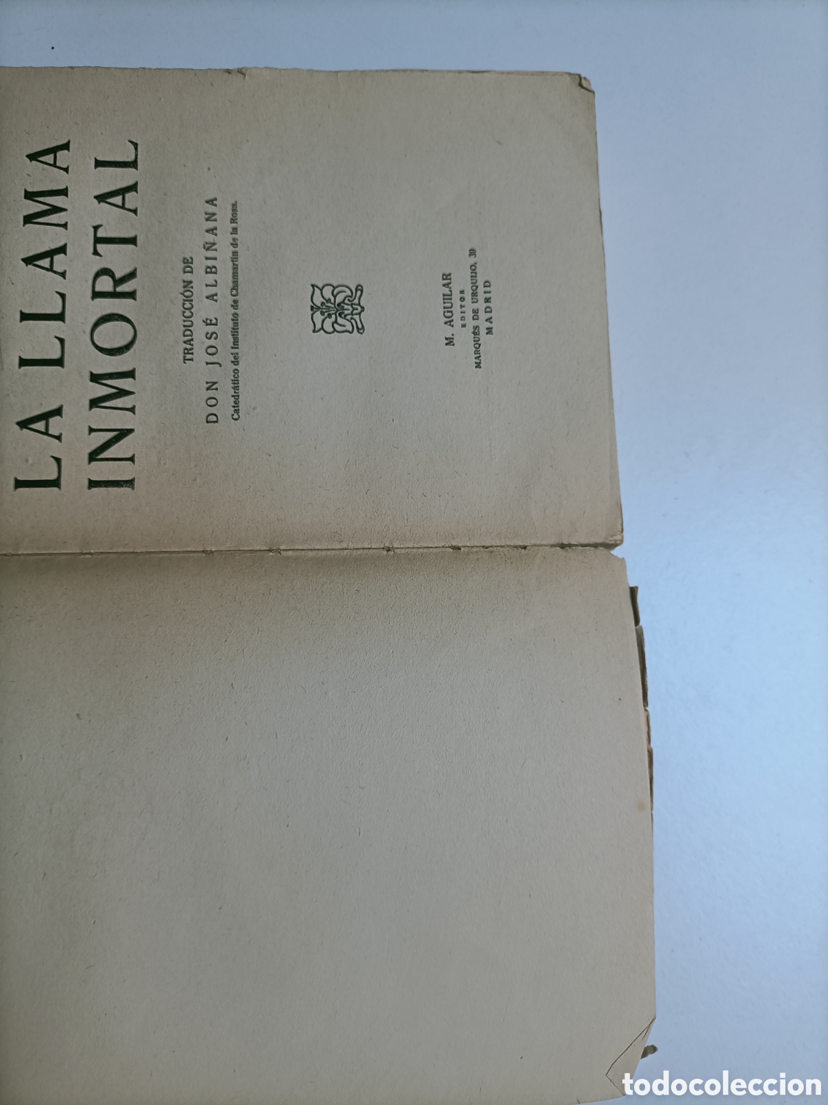 Libros de segunda mano: La llama inmortal. H. G. Wells. - Foto 8