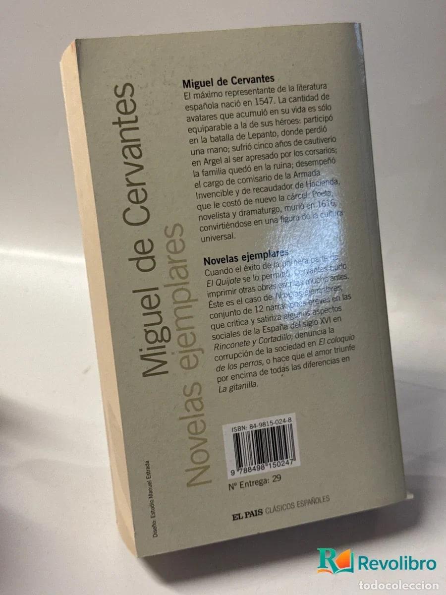 Libros de segunda mano: Novelas ejemplares - Miguel de Cervantes - Foto 2
