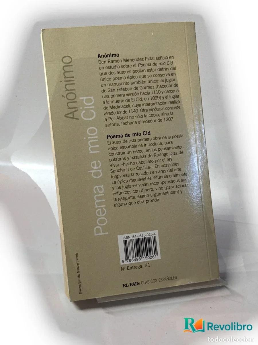 Libros de segunda mano: Poema de mio Cid - An&oacute;nimo - Foto 2