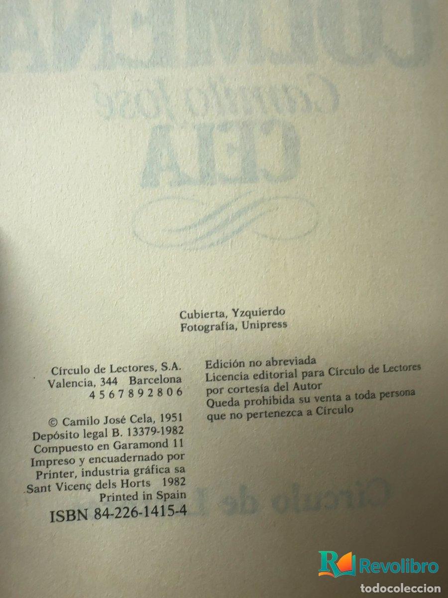 Libros de segunda mano: La colmena - 1&ordf; edici&oacute;n - Camilo Jos&eacute; Cela - Foto 3