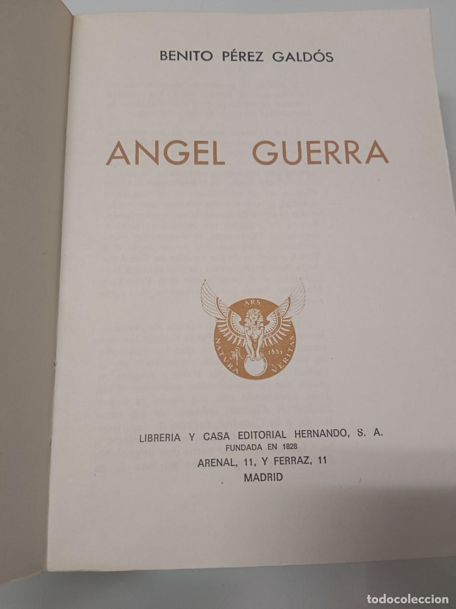Libros de segunda mano: &Aacute;NGEL GUERRA B. P&Eacute;REZ GALD&Oacute;S - Foto 5